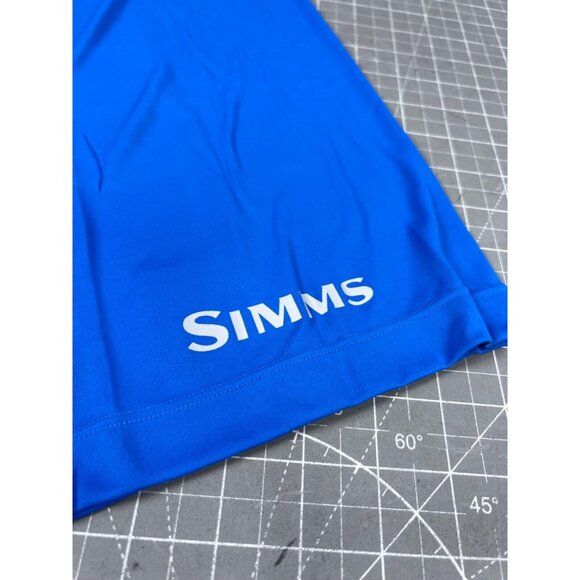 Simms Fishing Sun Neck Gaiter - One Size Fits Most - NEW W/ TAGS Pacific Blue 33 - Picture 2 of 7